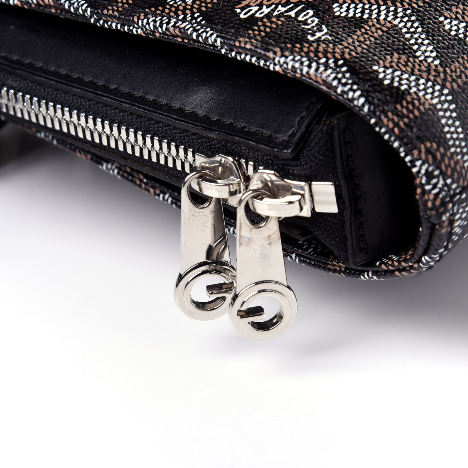 Goyard Goyardine Sac Marie Galante GM Black 18 of 23