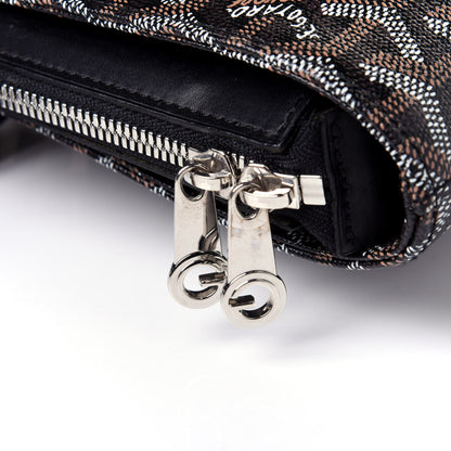 Goyard Goyardine Sac Marie Galante GM Black 18 of 23