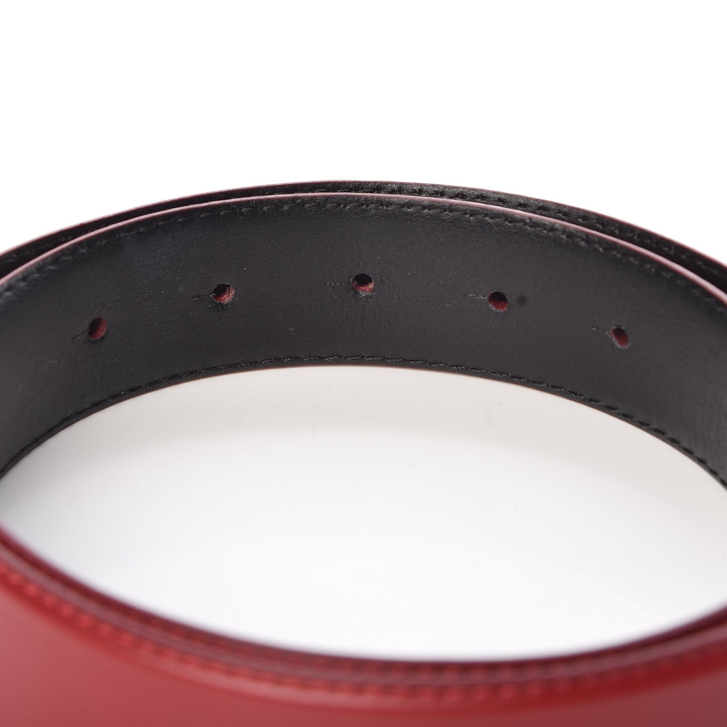 Calfskin Palazzo Medusa Belt 90 36 Red
