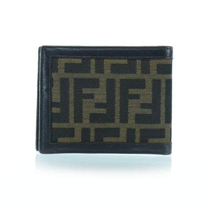Fendi Zucca Mens Bi-Fold Wallet Tobacco 3 of 6
