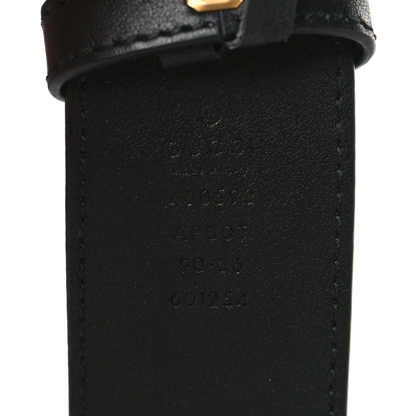 Calfskin Double G 40mm Belt 90 36 Black