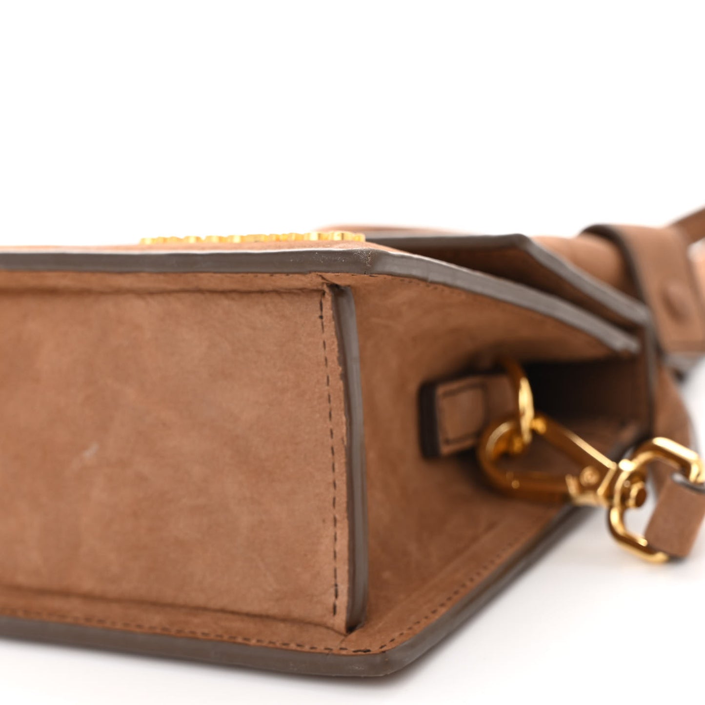 Suede Le Chiquito Noeud Brown