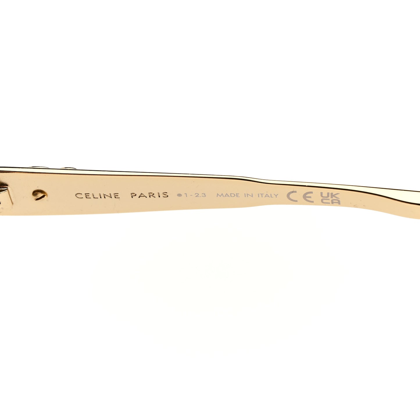 Metal Triomphe 01 Sunglasses CL40235U Gold Green