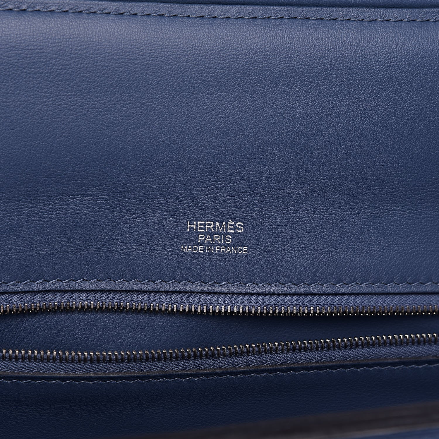 Hermes Taurillon Maurice Swift 24/24 35 Bleu Brighton 6 of 11