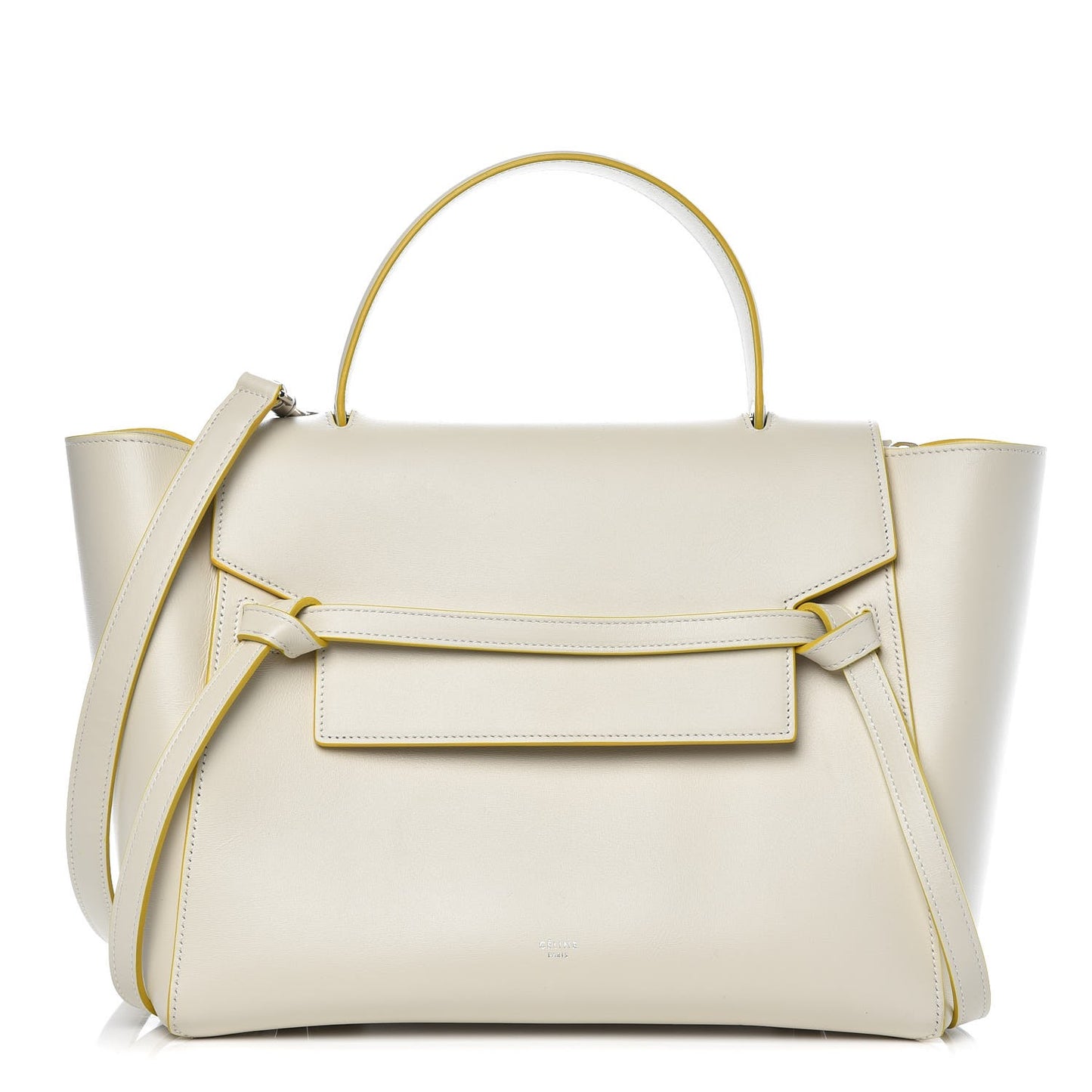 Smooth Calfskin Mini Belt Bag White