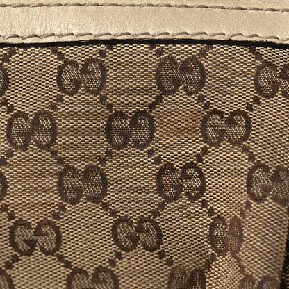 Gucci Monogram Margaux Calfskin Medium Sukey Top Handle Bag Beige Ebony Mystic White 21 of 22