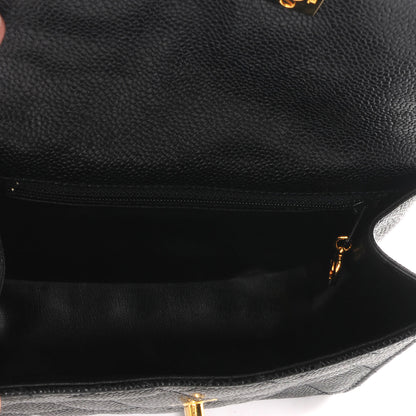 Chanel Caviar Crossbody Flap Bag Black 5 of 9
