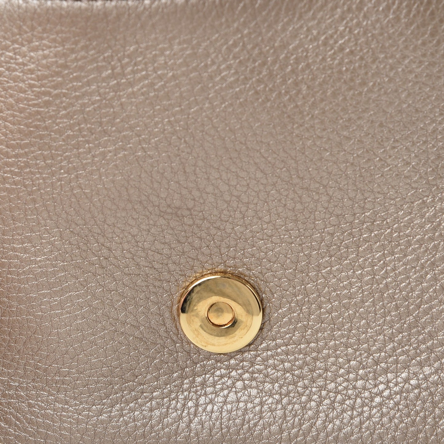 Pebbled Calfskin Small 1973 Chain Shoulder Bag Champagne