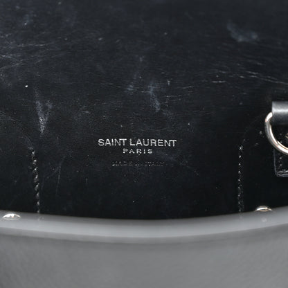 Saint Laurent Grained Calfskin Small Sac De Jour Black 6 of 13