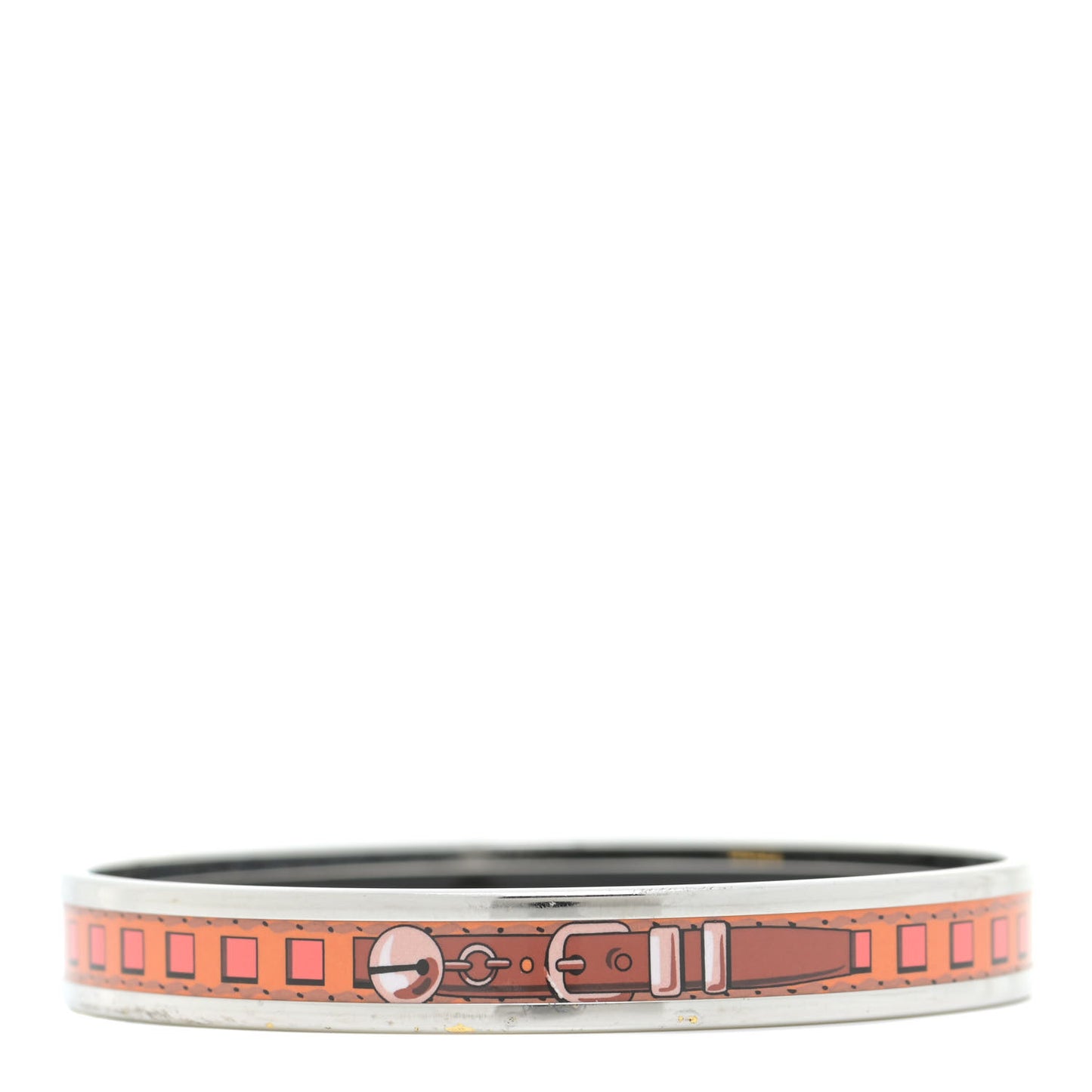 Enamel Printed Colliers de Chiens Narrow Bracelet 70 Sables
