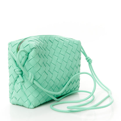 Bottega Veneta Nappa Intrecciato Small Loop Camera Bag Siren 3 of 9