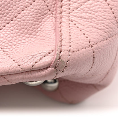 Chanel Caviar Stitched Medium CC Pocket Hobo Pink 11 of 16
