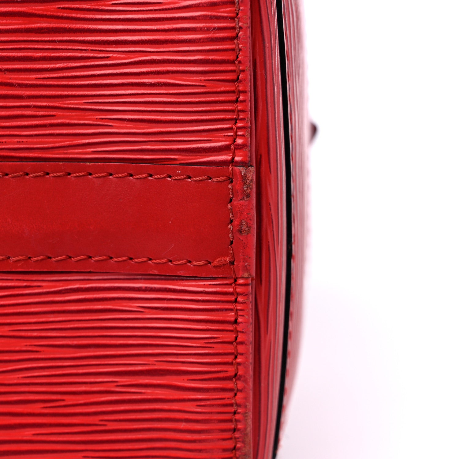 Louis Vuitton Epi Speedy 25 Castillan Red 15 of 18