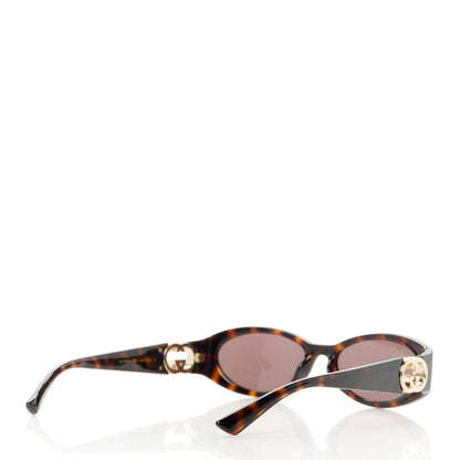 Gucci Acetate Oval Sunglasses GG1660S Tortoise 4 of 8