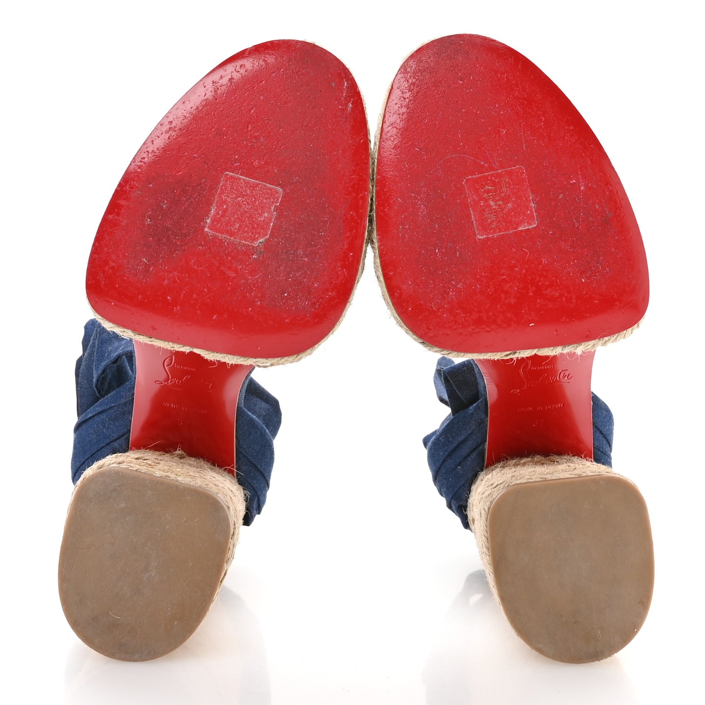 Denim Mariza Du Desert 130 Sandals 37 Blue Naturel