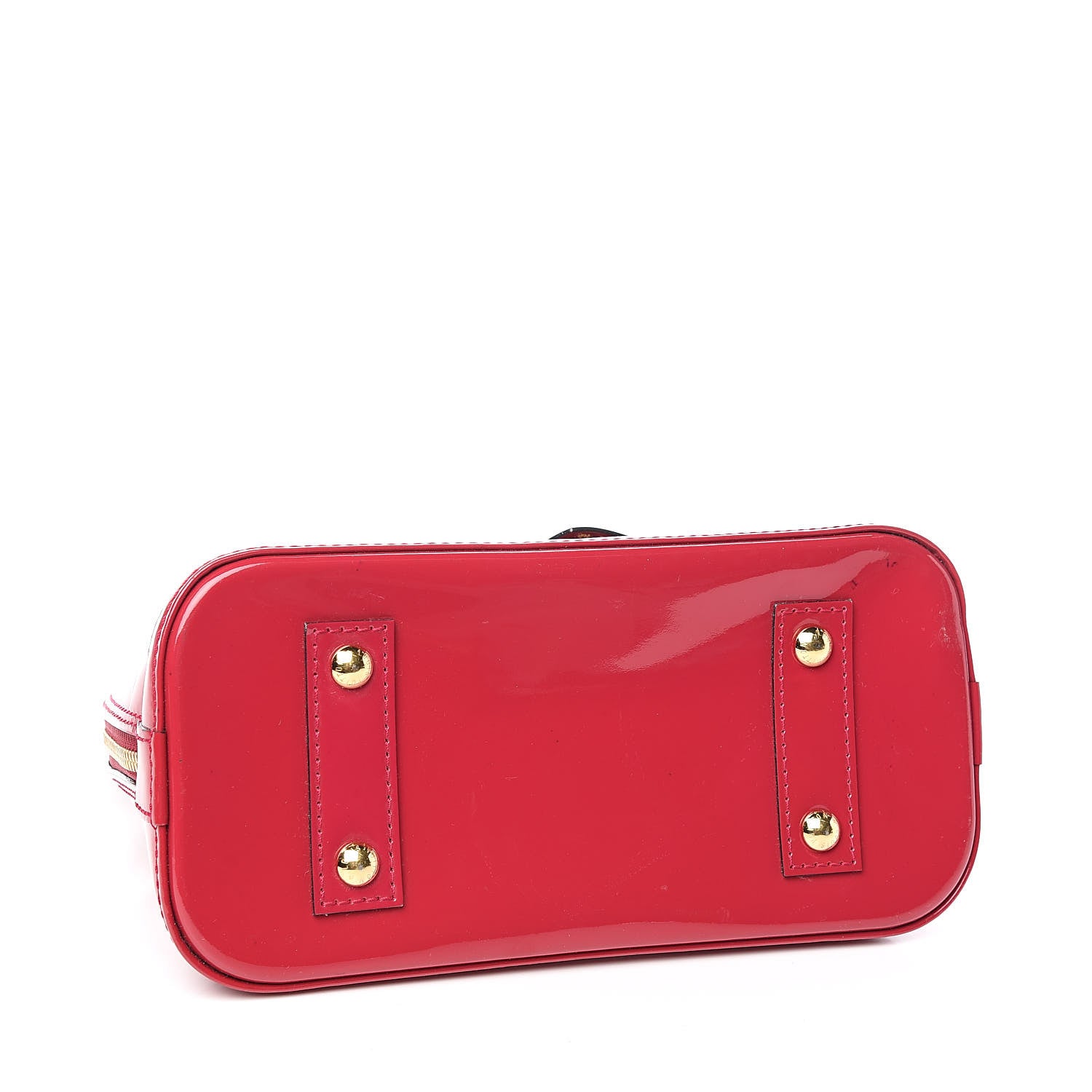 Louis Vuitton Vernis Alma BB Rose Indien 4 of 10