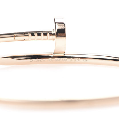 Cartier 18K Pink Gold Juste Un Clou Bracelet 18 4 of 5