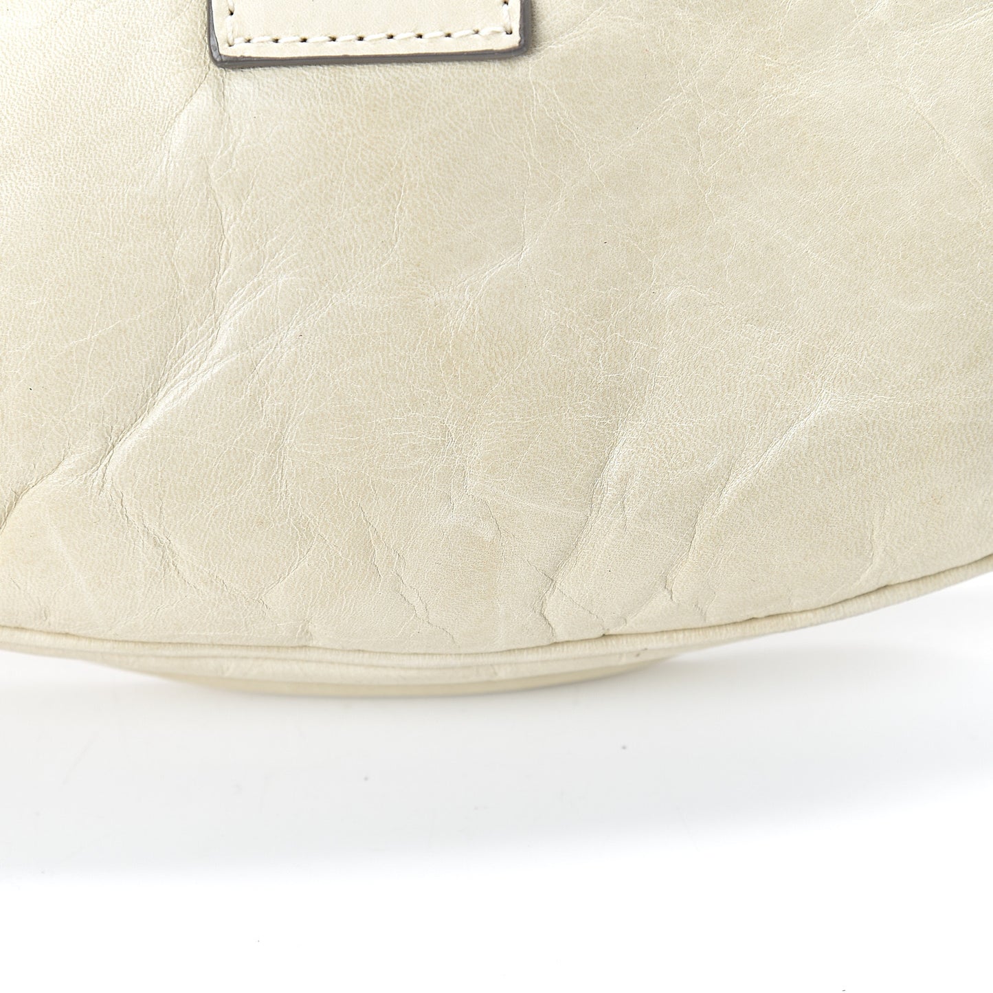 Lambskin Shoulder Bag Ivory