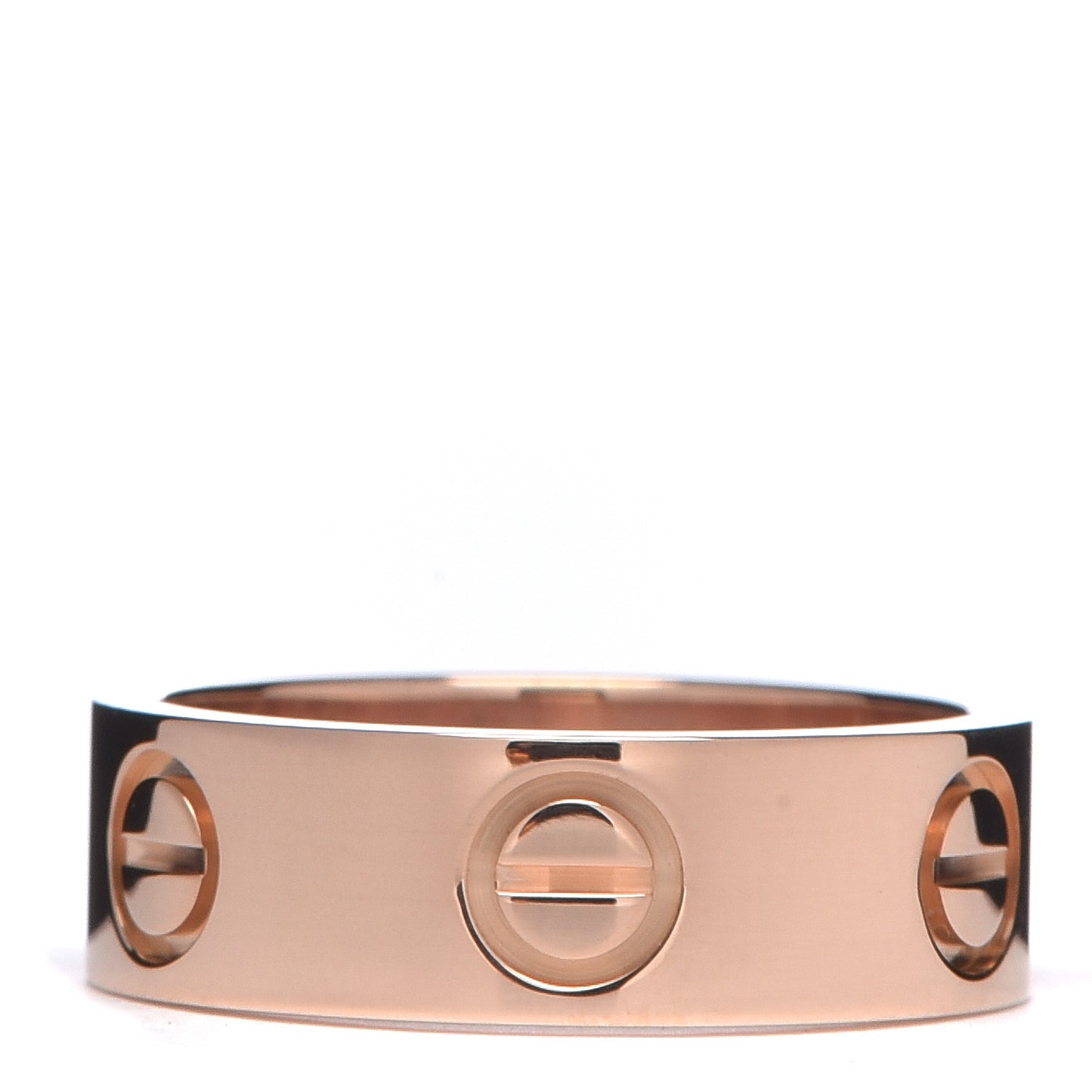 18K Pink Gold 5.5mm LOVE Ring 48 4.5