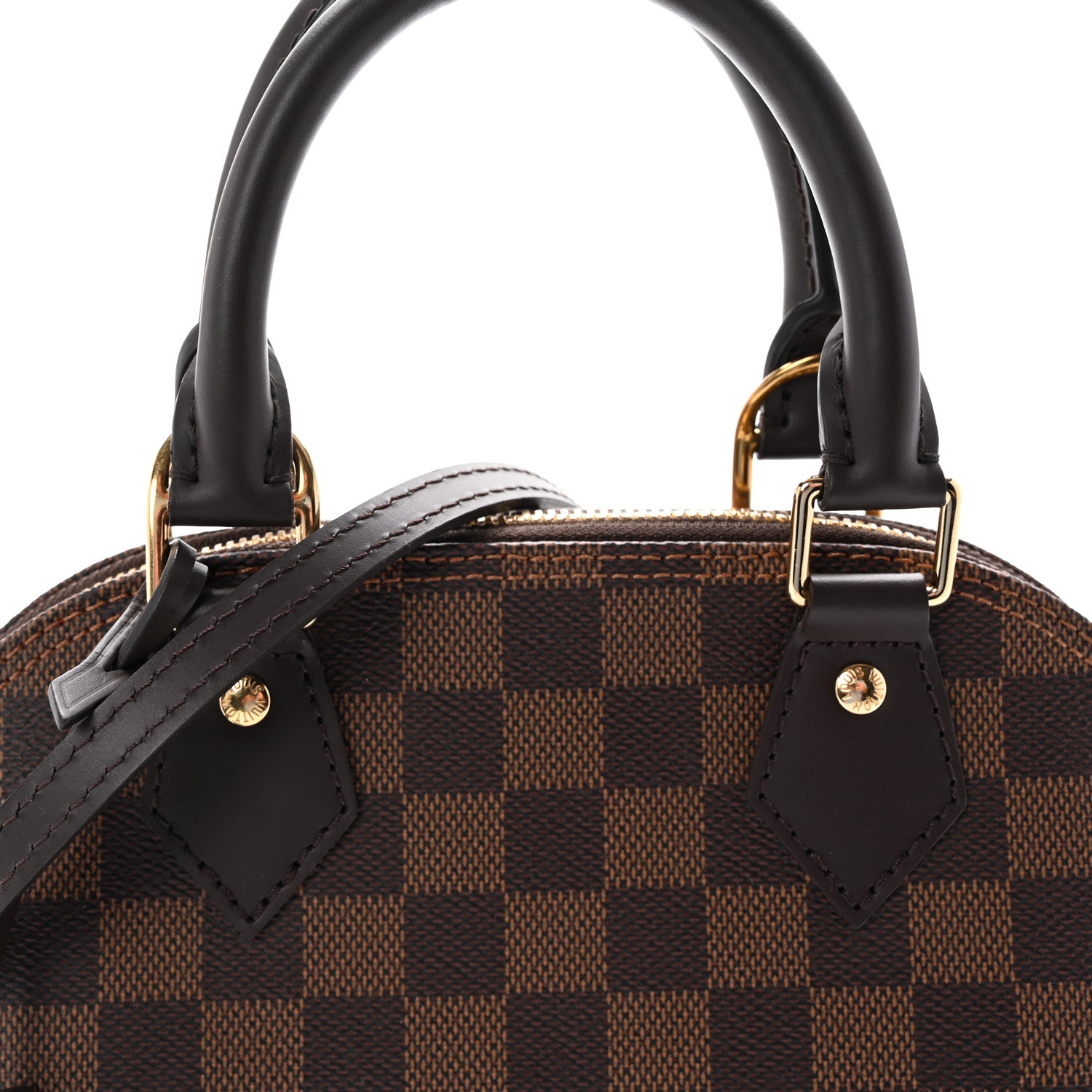 Louis Vuitton Damier Ebene Alma BB 7 of 9