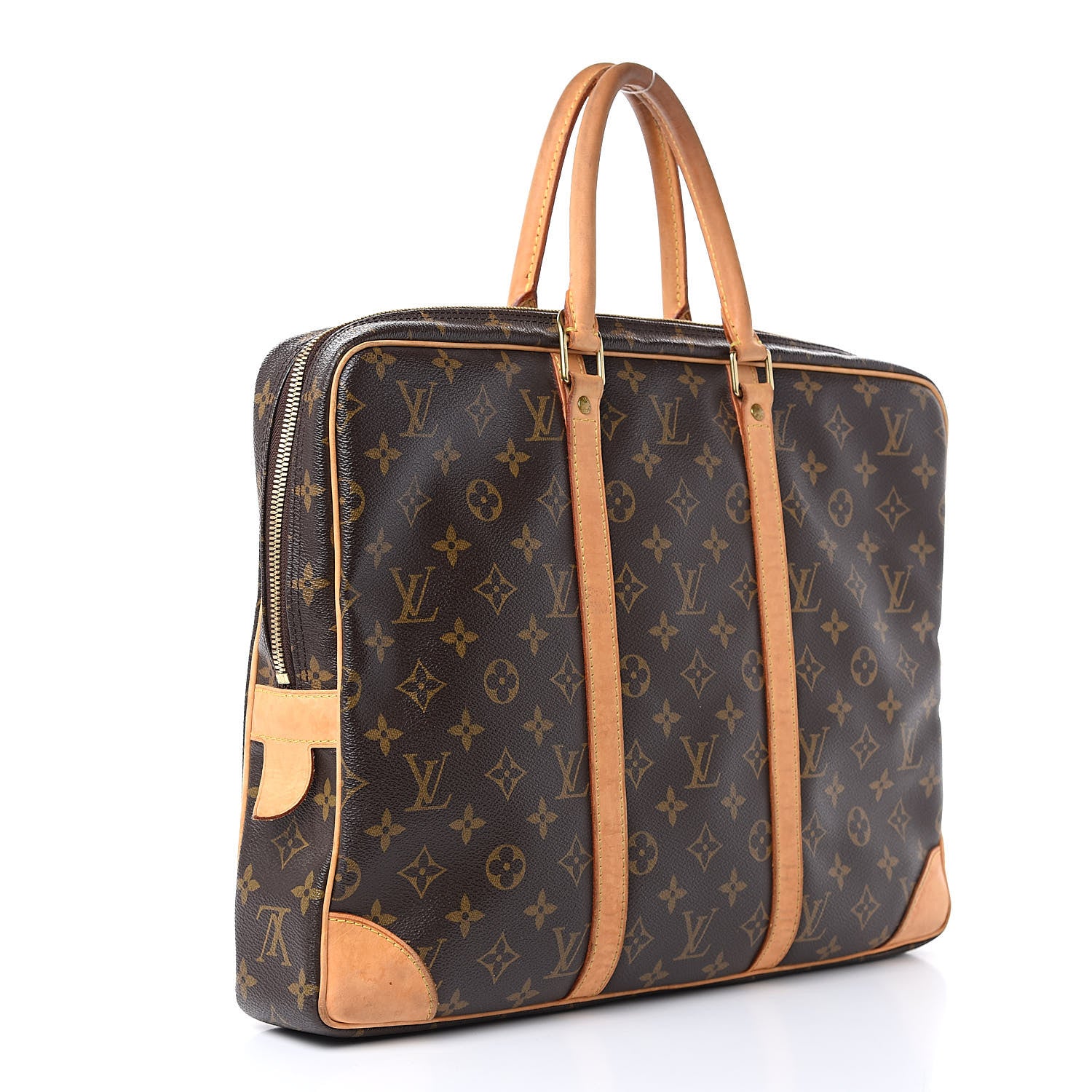 Louis Vuitton Monogram Porte Documents Voyage Briefcase 3 of 15