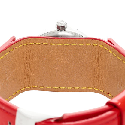 Louis Vuitton Stainless Steel Vernis 28mm Tambour Lovely Heart Quartz Watch 4 of 5