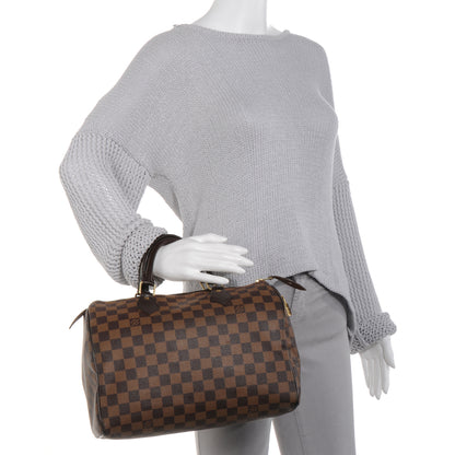 Louis Vuitton Damier Ebene Speedy 30 2 of 7