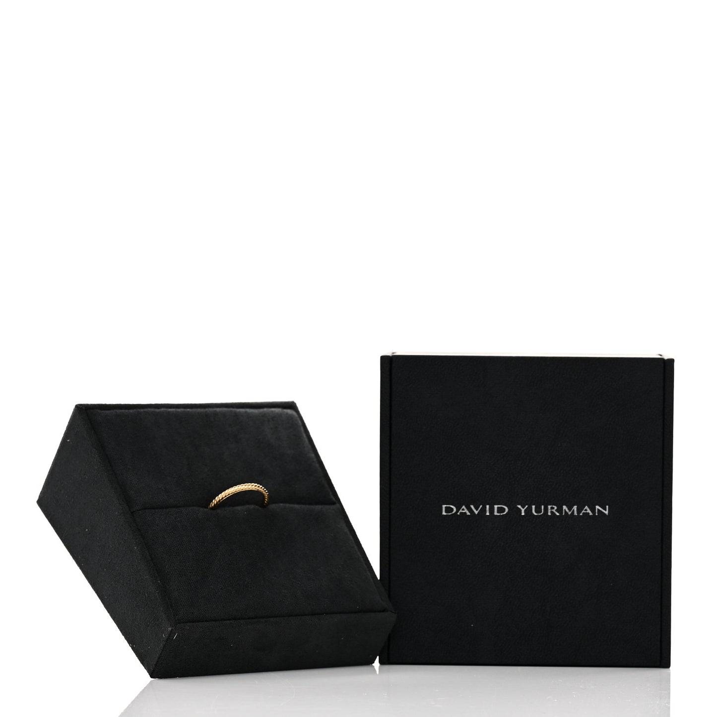 18K Yellow Gold 2mm Cable Classics Band Ring 55 7.25