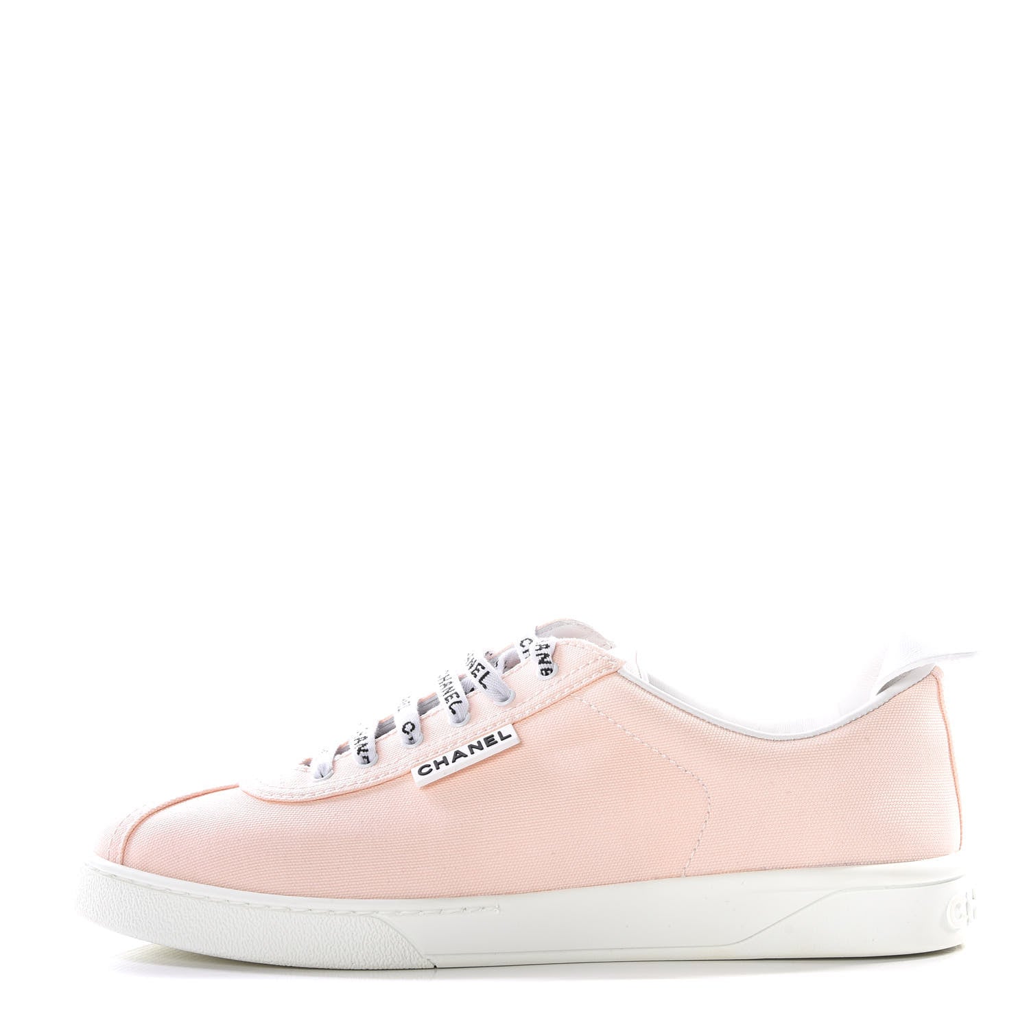 Chanel Canvas Womens Sneakers 41 Light Pink 1 of 9