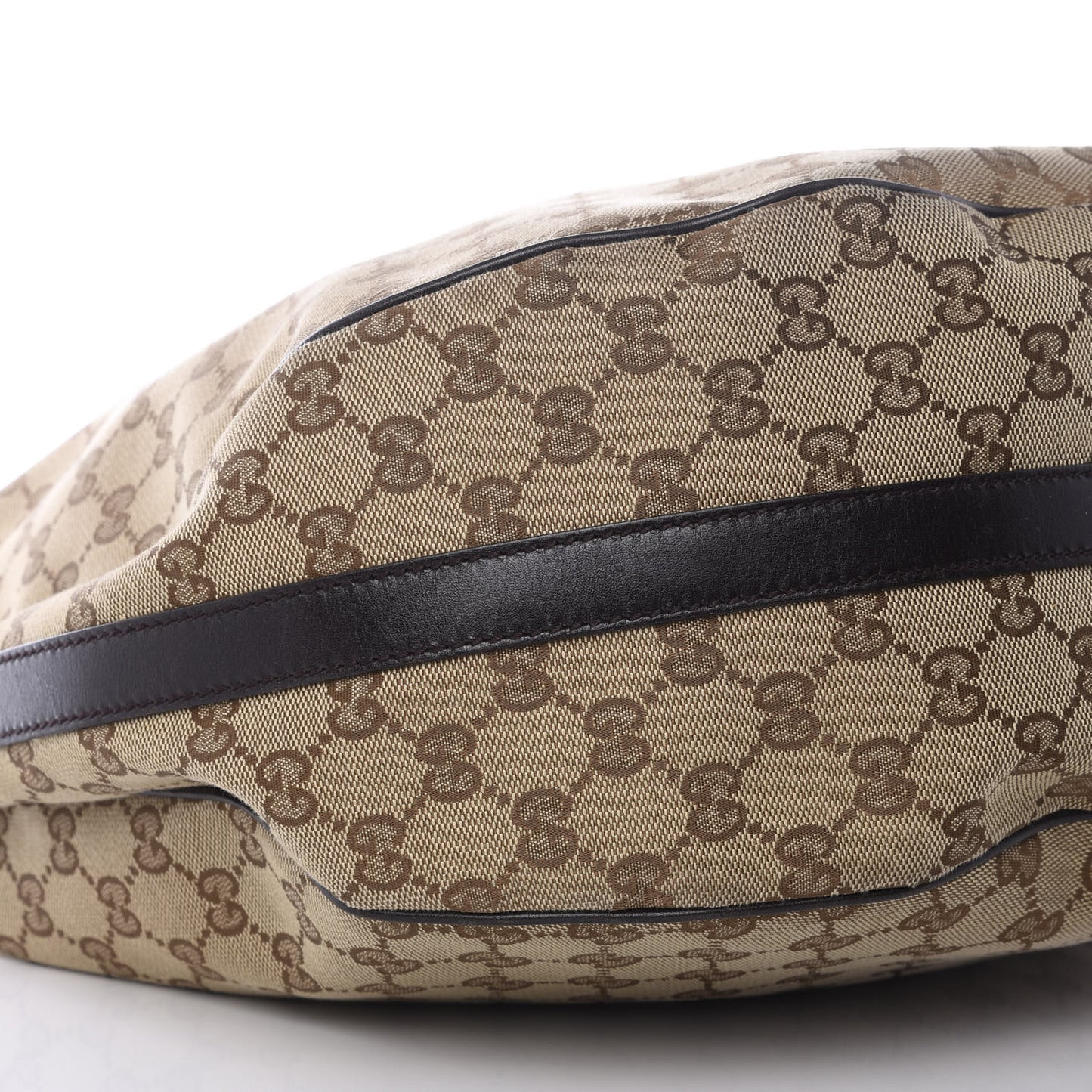 Monogram Large GG Twins Hobo Dark Brown