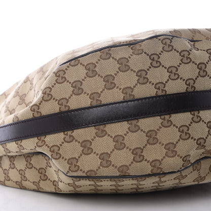 Gucci Monogram Large GG Twins Hobo Dark Brown 10 of 11