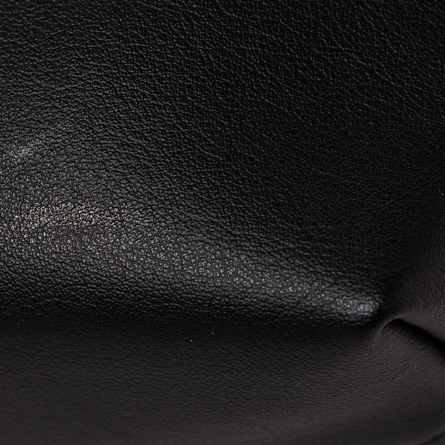 Calfskin Large Shopping Tote Black