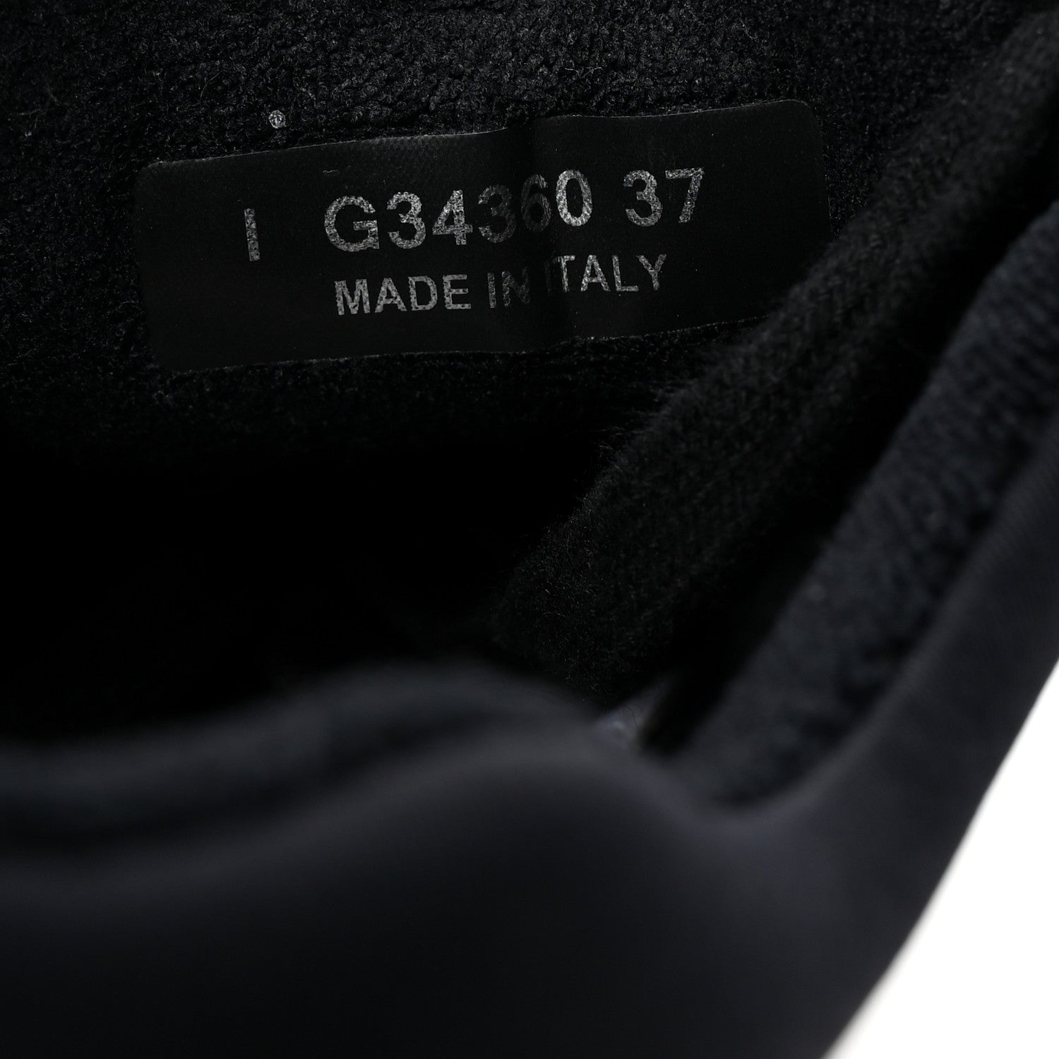 Chanel Fabric Calfskin Suede CC Sneakers 37 Black 9 of 10