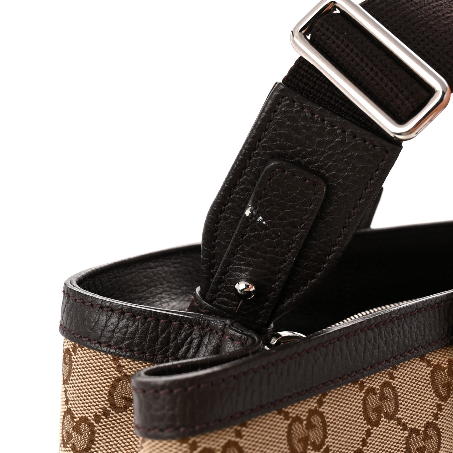 GG Monogram Large Joy Tote Bag Dark Brown