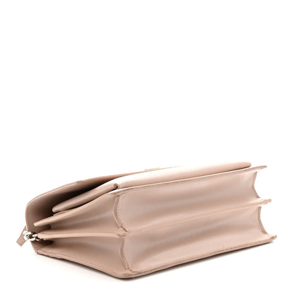 Saint Laurent Calfskin Medium Monogram Sunset Marble Pink 4 of 19