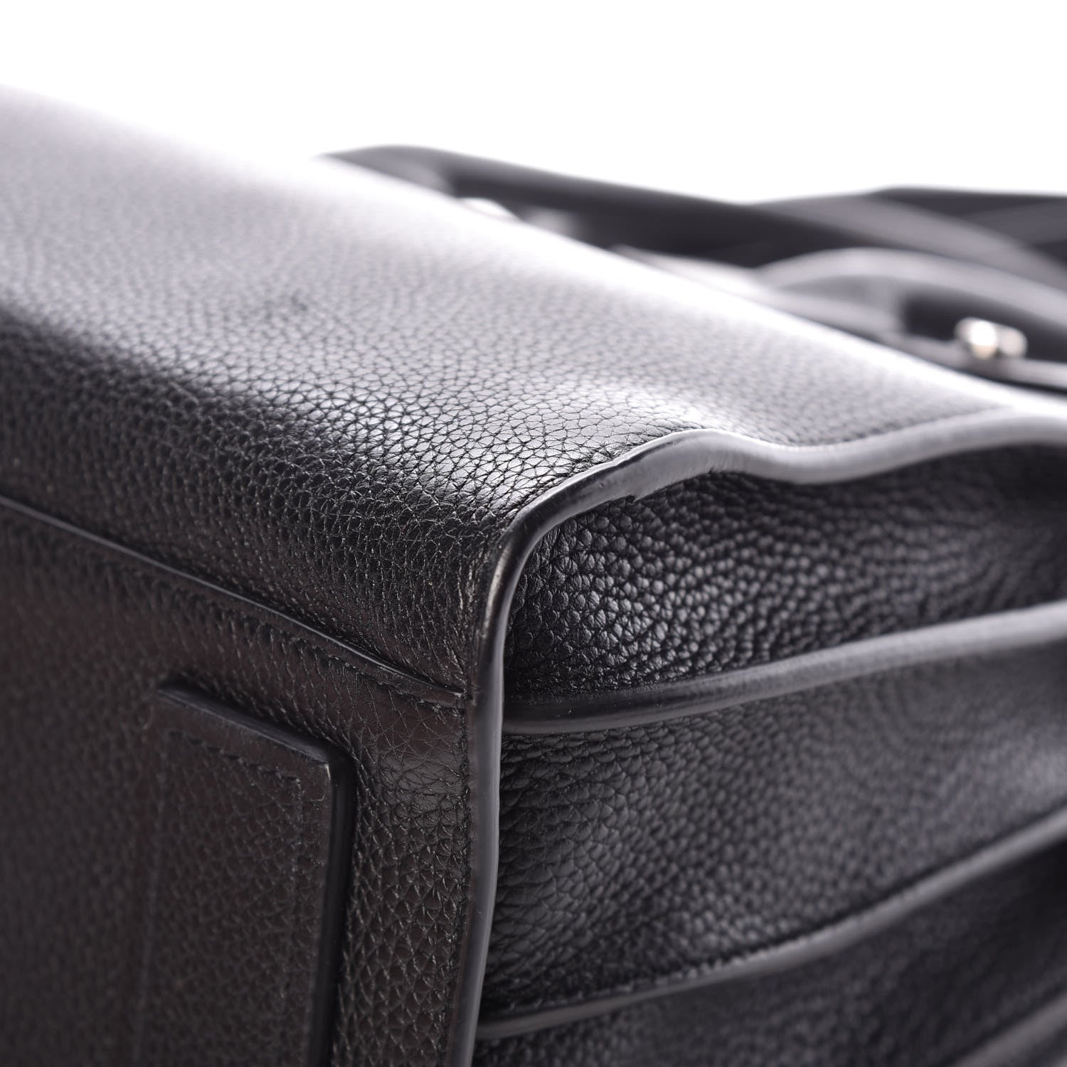 Saint Laurent Grained Calfskin Baby Sac De Jour Souple Black 11 of 13