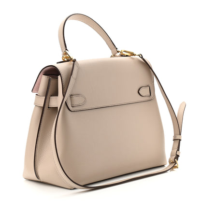 Louis Vuitton Soft Calfskin Lockme Ever MM Greige 3 of 9