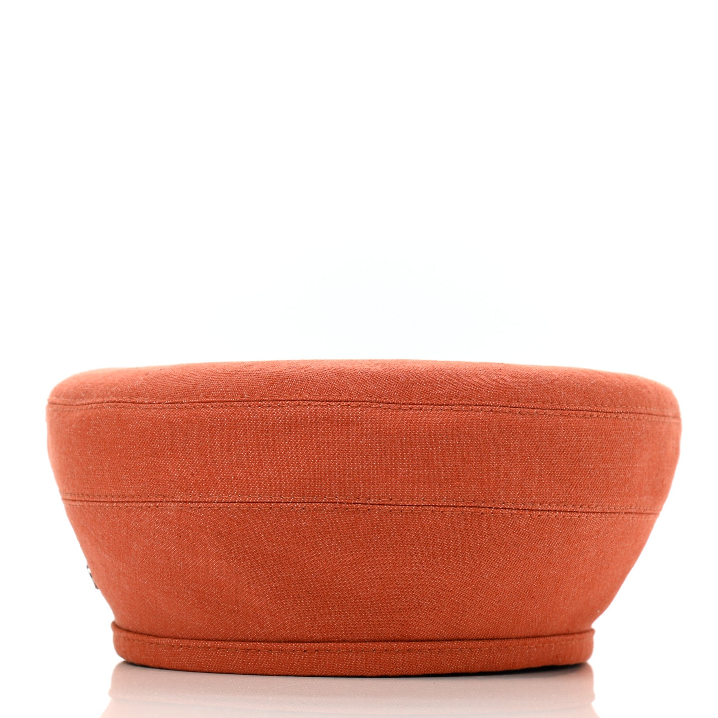Denim Saint Honore Beret Hat 56 Orange Meranti