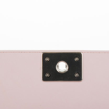 Chanel Lambskin Iridescent PVC Medium Boy Flap Light Pink Silver 5 of 8