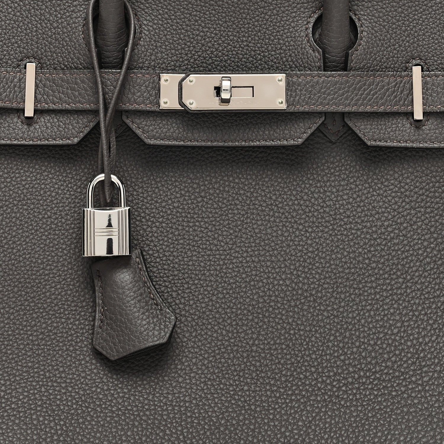 Hermes Togo Birkin 30 Etain 8 of 11