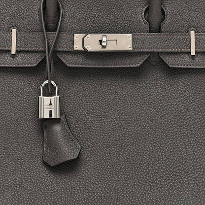Hermes Togo Birkin 30 Etain 8 of 11