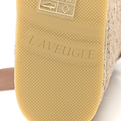 Gucci Nappa Matelasse GG Marmont Ankle Wrap Platform 35/120mm Espadrille Wedges 39.5 Porcelain Rose 10 of 11