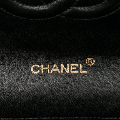 Chanel Lambskin Quilted Medium Single Flap Black 6 of 8