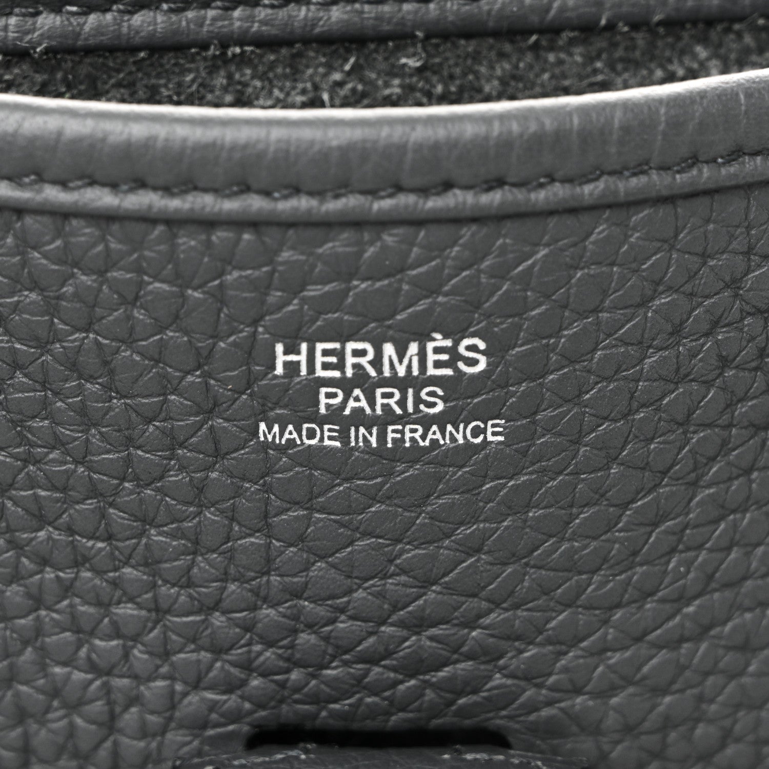 Hermes Taurillon Clemence Evelyne III PM Gris Misty 6 of 11