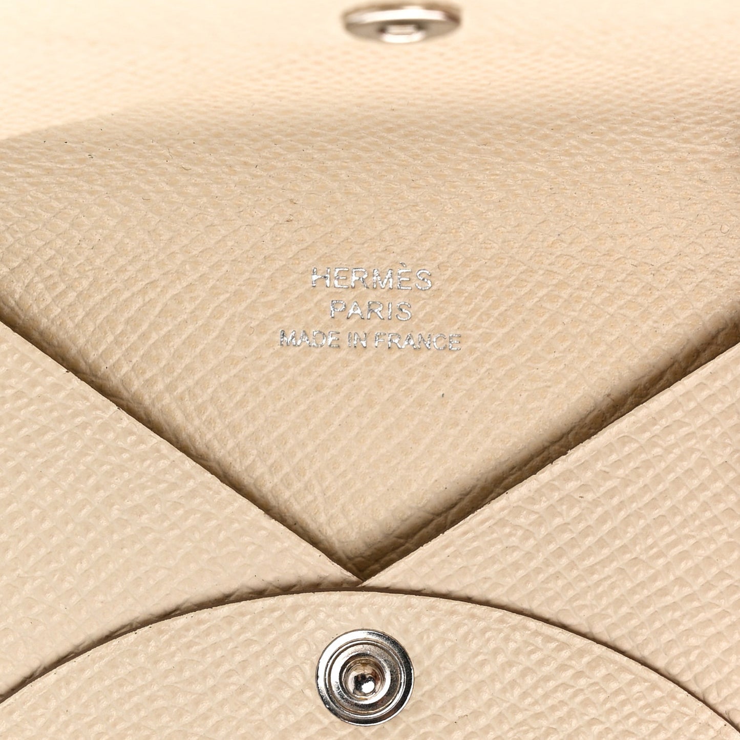 Epsom Calvi Card Case Craie