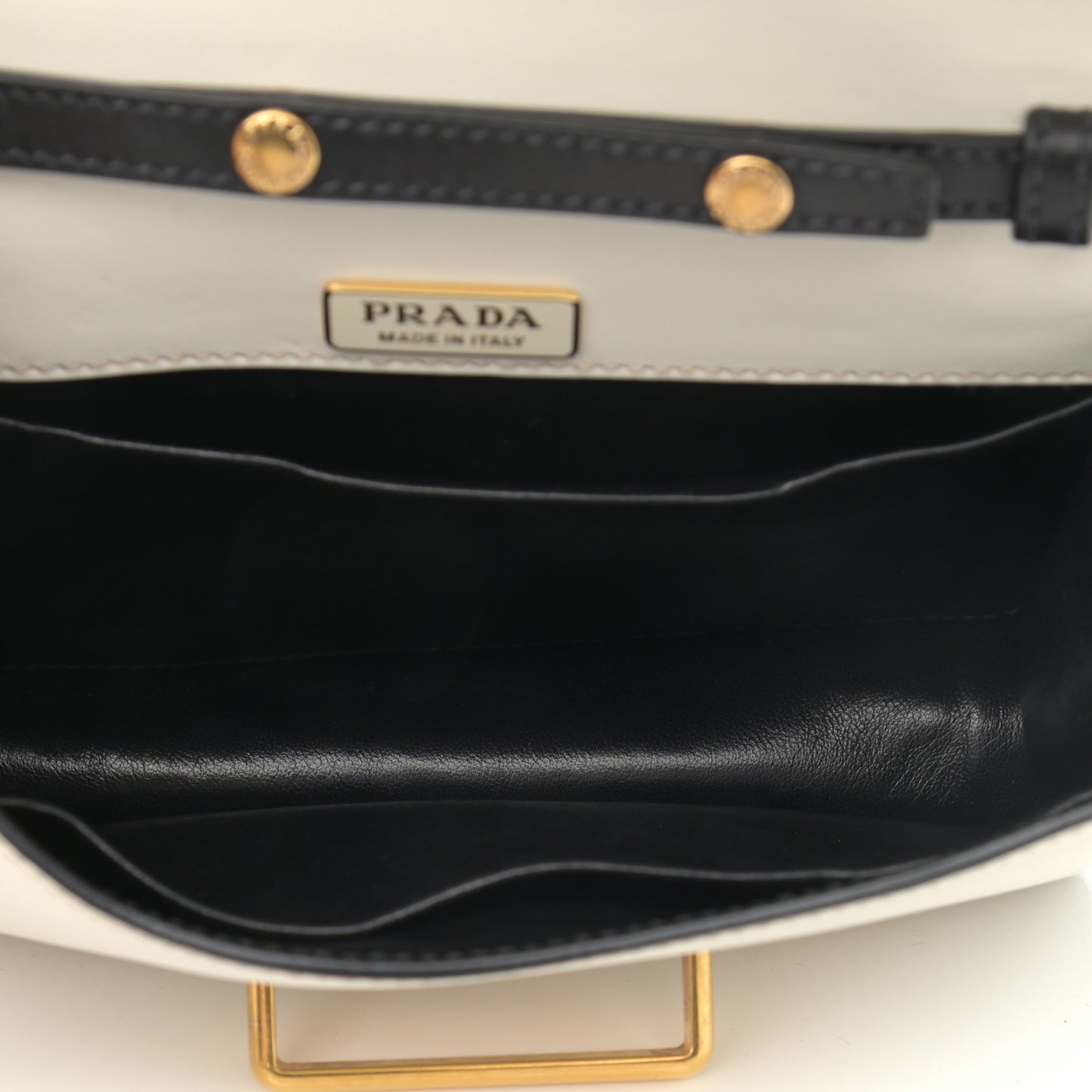City Calf Saffiano Astrology Cahier Bag Talco Black