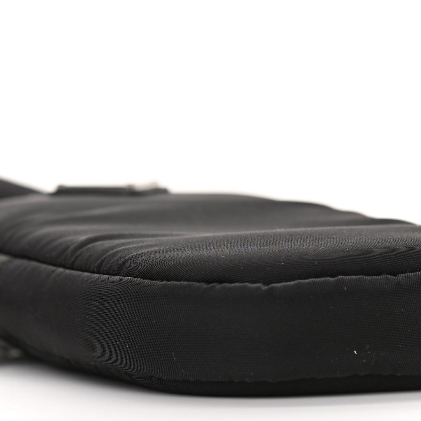 Tessuto Nylon Pocket Mini Bag Black