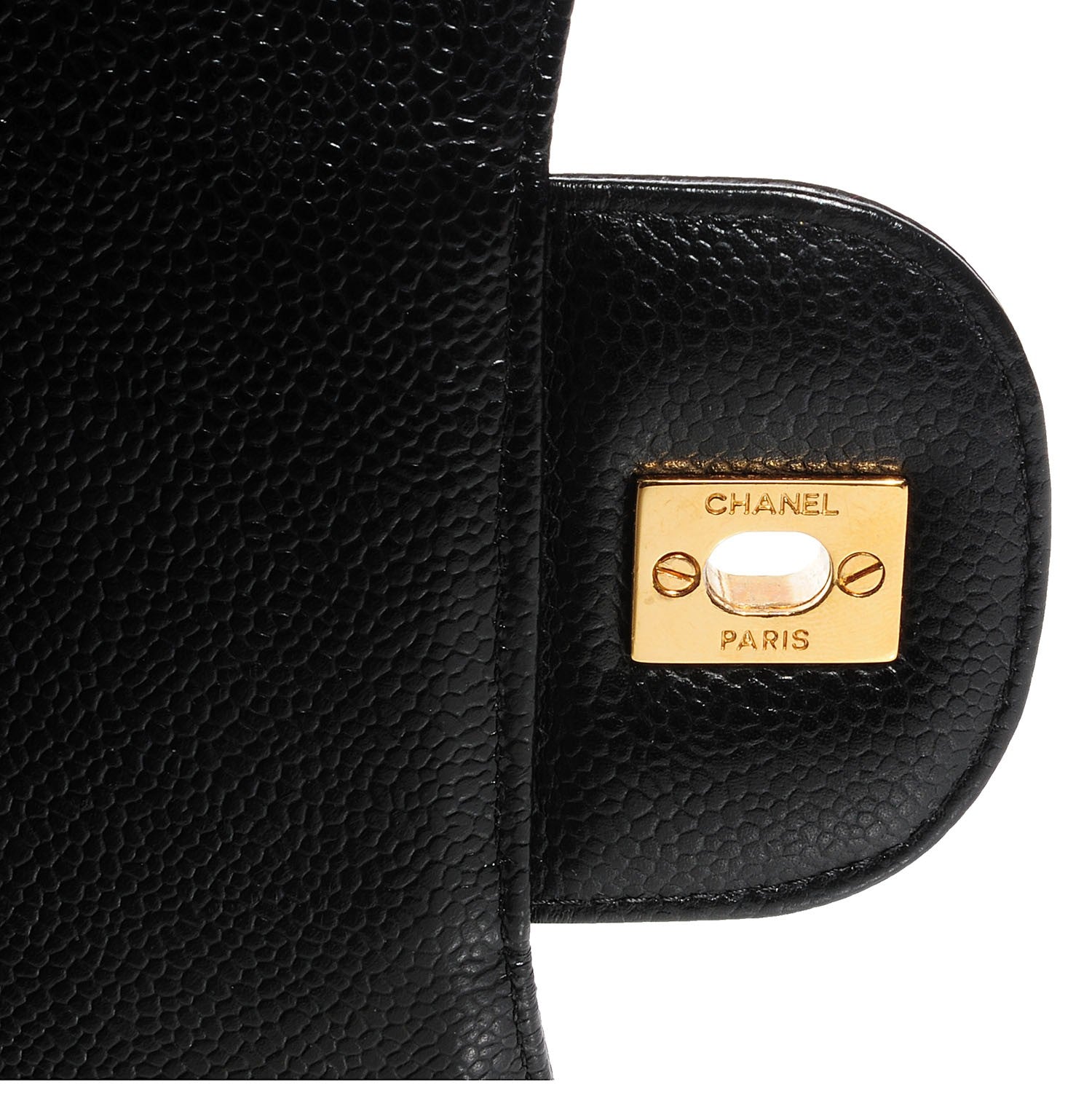 Chanel Caviar Jumbo Single Flap Black 5 of 8