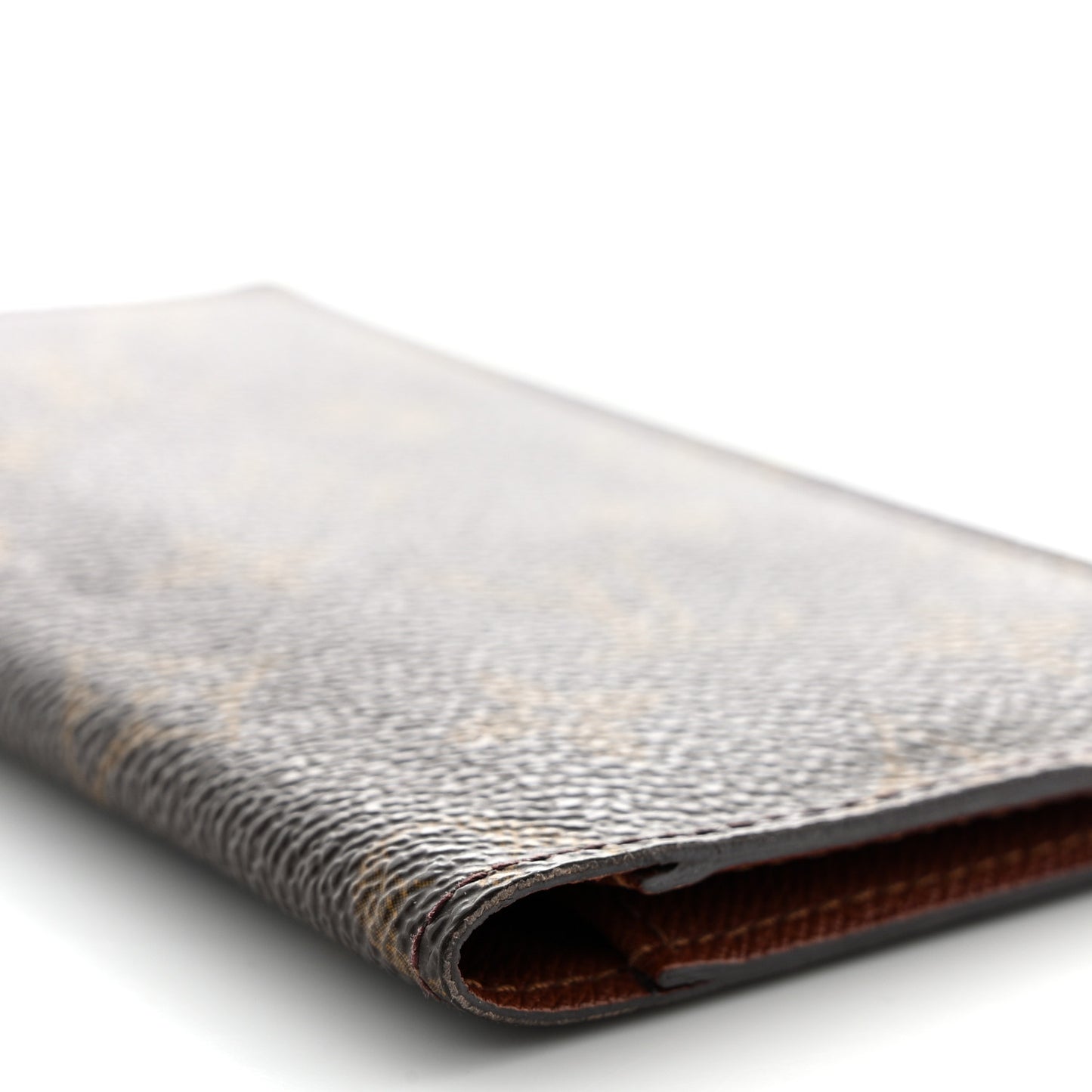 Monogram Checkbook Holder Case Wallet