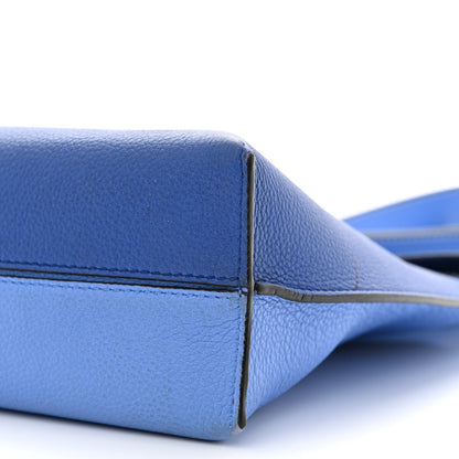 Loewe Calfskin T Pouch Bag Blue 10 of 13